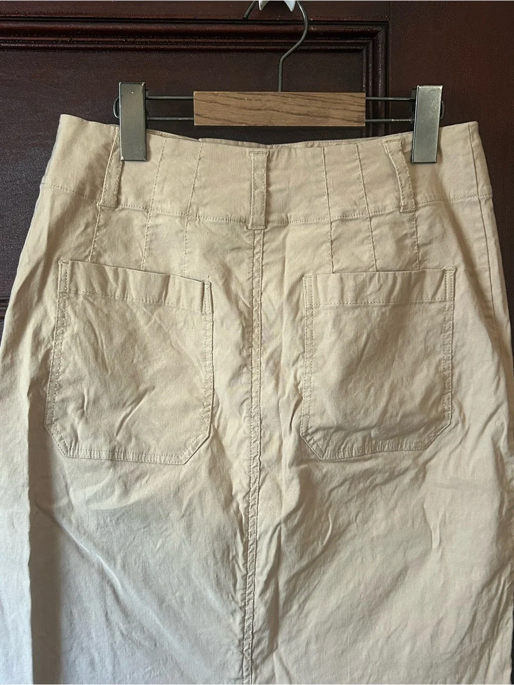Maeve by Anthropologie Colette Linen Blend Maxi Skirt